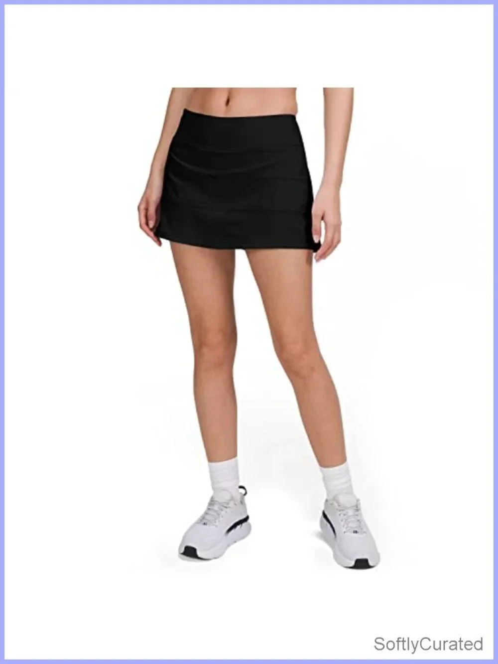 Athletic Tennis Golf Skort with Pockets Pleated Workout Running Skirt